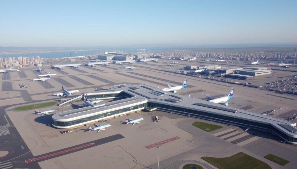 Bandara Istanbul yang megah sebagai hub penerbangan internasional Bandara Istanbul yang megah sebagai hub penerbangan internasional