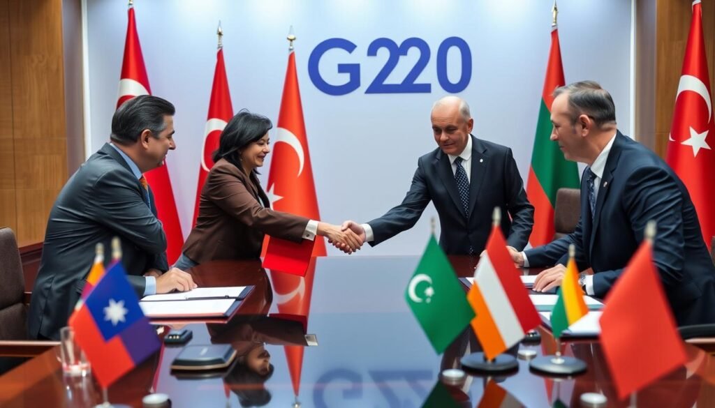 Pertemuan bilateral Turki dengan negara G20 Pertemuan bilateral Turki dengan negara G20