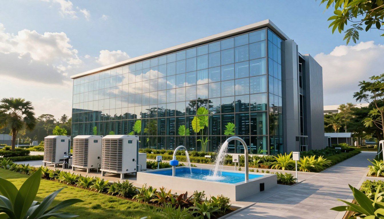 Data center Batam boros air