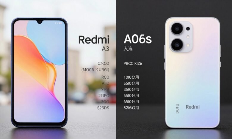 Redmi A3 vs Samsung A05s